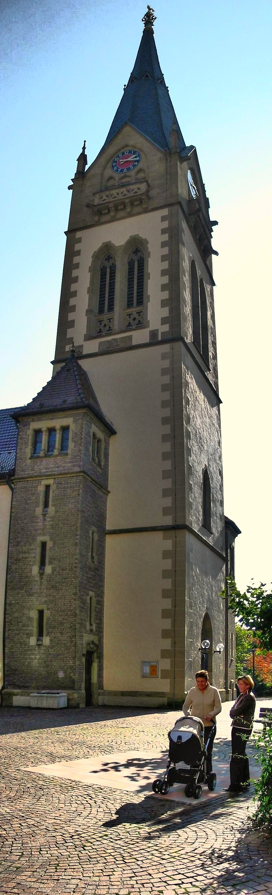 Kirchturm Evangelische Kirche Möckmühl